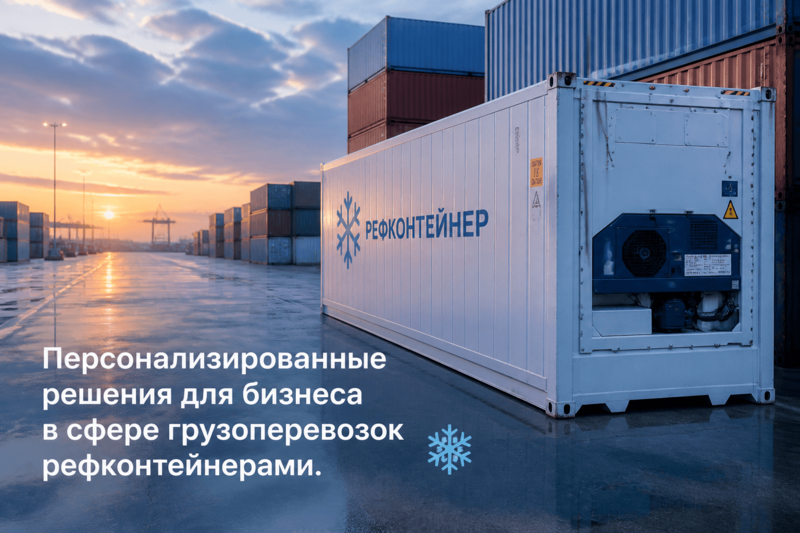 Персонализированные решения для бизнеса в сфере грузоперевозок рефконтейнерами