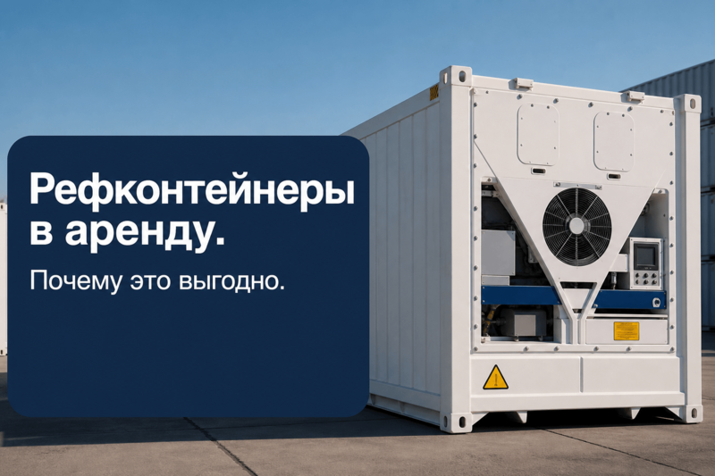 Рефконтейнеры в аренду. Почему это выгодно