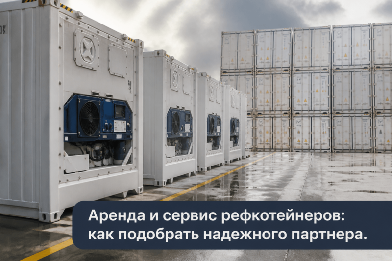 Аренда и сервис рефкотейнеров: как подобрать надежного партнера
